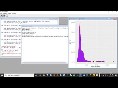 Density Plot Using Ggplot In Rdata Visualization Part 7