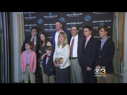 Carson Wentz Speaking At North Penn Valley Boys And...