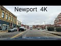 Newport TN USA Driving Tour Downtown 4K Slow TV