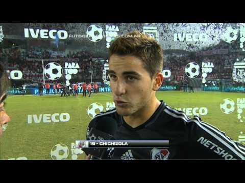 "Trato de que no se extrañe a Barovero". River 1 - Vélez 0. Fecha 15. Torneo Final 2014. FPT