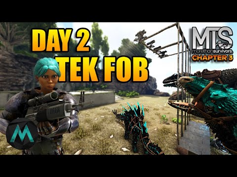 ARK | HOW WE ONLINE TEK FOBBED DAY 2 ON THE MOST POPULATED ARK PVP SERVER | Episode 2 - MTS