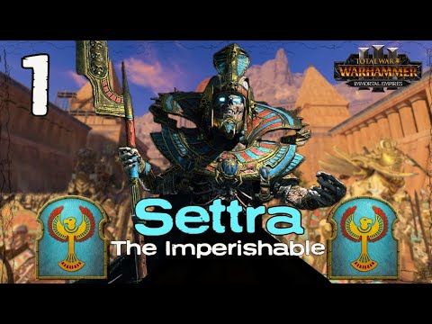 THE DAY OF AWAKENING!! | Settra Immortal Empires Narrative Campaign | Part 1