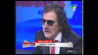 La  PSIQUIATRIA  según Charly Garcia- 15/Agosto/2013 - Entrevista de Fantino - Animales Sueltos