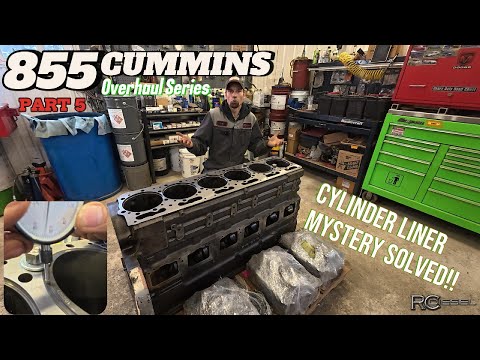 Cummins 855 Rebuild Disaster Ends Here: Liner Protrusion Truth Revealed (ST310 Steiger) P5