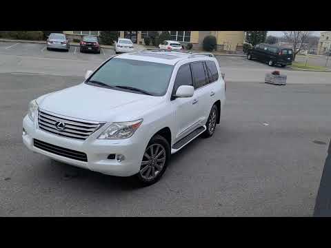 THE 2011 Lexus LX570 pov test drive walkaround mileage and price! Owners SUV.  Amazing!