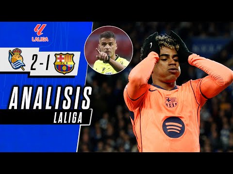 EL VAR Y GIL MANZANO LE NIEGAN EL TRIUNFO AL BARCELONA vs REAL SOCIEDAD 1-2