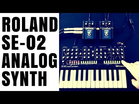 Roland SE-02 (Analog Synthesizer)