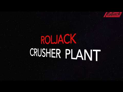 Roljack portable stone crusher, capacity: 250 ton/hour