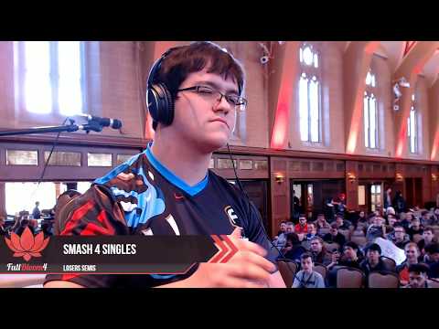 Full Bloom 4 - FS | DarkShad (Ryu) vs. Samsora (Peach) - Smash 4 - Top 4 - Losers Semis