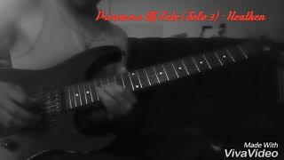Prisoners Of Fate - Heathen (Guitar Cover Solo)