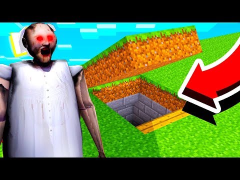 We FOUND Granny's Secret Base in Minecraft! *SCARY*