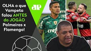 “A maior diferença do Flamengo para o Palmeiras é…”: veja o que Vampeta falou sobre times
