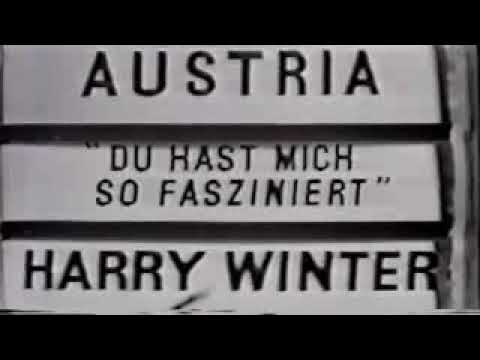 07) Austria Harry Winter - Du hast mich so fasziniert (Eurovisão 1960) Austria in Eurovision 1960