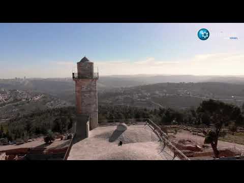 Mizpa, Casa de Samuel, Fortaleza dos Cruzados, Judeia - Not&iacute;cias de Israel direto de Si&atilde;o
