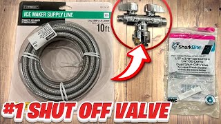 SharkBite Ice Maker Shut Off Valve — Best Water Valve for DIY Home Projects