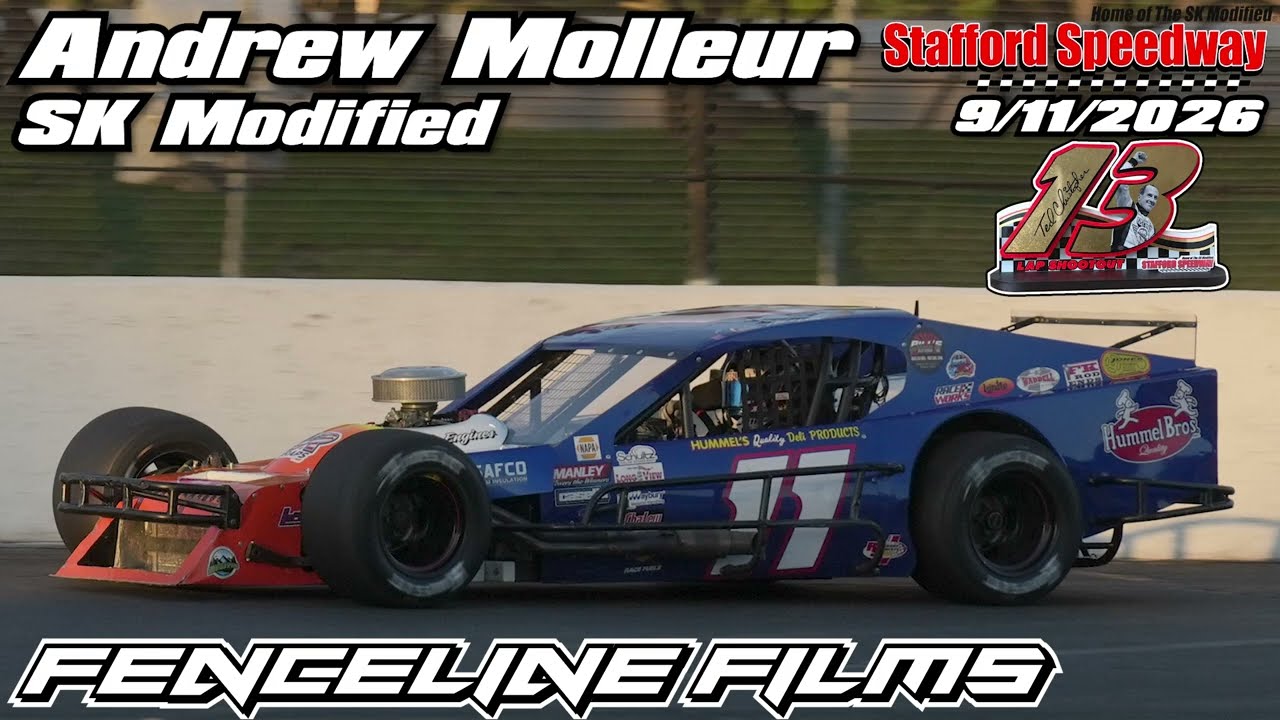 Andrew Molleur SK Modified TC 13 Lap Shootout at Stafford