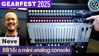 Video thumbnail for NEVE 8816 Summing Mixer with 8804 Fader Pack - GearFestUK 2025 by sonicstate
