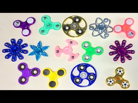Huge Fidget Spinner Collection! Fidget Spinner Compilation! Fidget Spinner Unboxing!