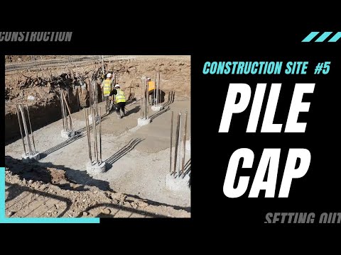 How to construct a PILE CAP. Step by step guide & pile integrity test