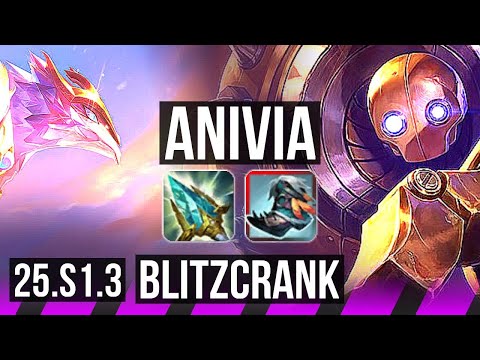 ANIVIA & Kalista vs BLITZCRANK & Kai'Sa (SUP) | KR Master | 25.S1.3