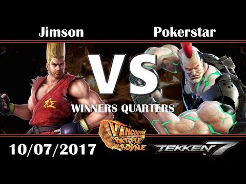 VBR Tekken 7: Winners Quarters - Jimson (Paul) vs Pokerstar (Jack)