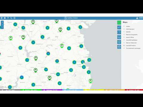 Galileo Vision Flexible Map Options