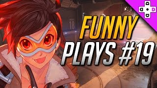Funny Overwatch Plays # 19 - Is Violence Always the Solution? YES! | Overwatch