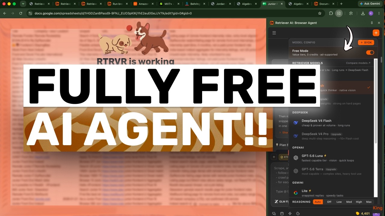 RTRVR Fully Free AI Agent: You ACTUALLY NEED THIS!
