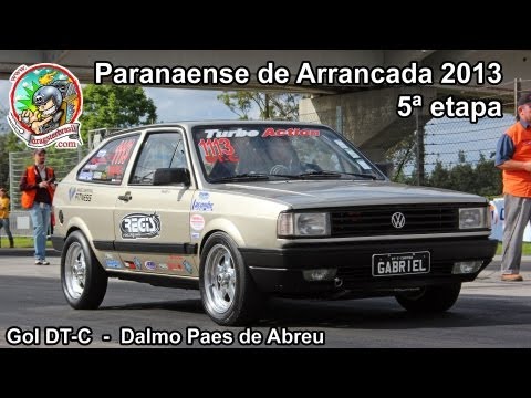 Gol turbo DT-C - Dalmo Paes de Abreu - 5ª etapa Paranaense de Arrancada 2013