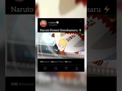 Naruto Protect Konohamaru 🔥💯#naruto #shorts #sasuke #uchiha #madara #itachi #boruto