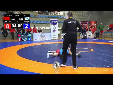 1/4 - 50KG - LO - VALLEZ PEREZ, OIHANE (NAV) BRAVO GONZALEZ, RAQUEL (GAL)