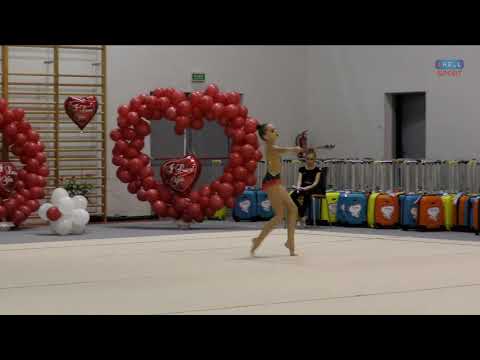 Natalia Jakubowicz Turniej Walentynkowy w Imielinie 2019 maczugi