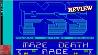 Maze Death Race - on the ZX Spectrum 48K !! with Commentary