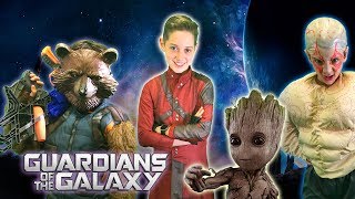GUARDIANS OF THE GALAXY vs DEADPOOL and The Battle of The Fidget Spinner - Kids Parody!