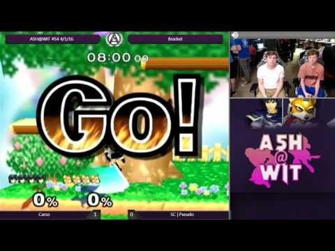 Carso (Marth) vs SC | Pseudo (Fox) - ASH@WIT #54 Melee Bracket