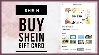 How To Buy a Shein Gift Card?