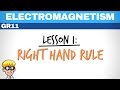 Electromagnetism Grade 11 Lesson 1 Right Hand Rule