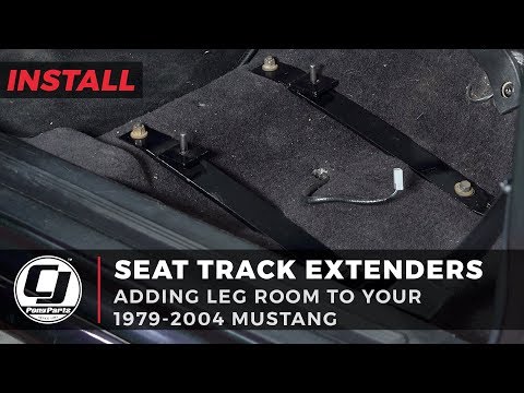 Mustang Install: 1979-2004 Mustang Seat Track Extenders