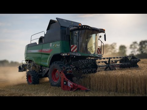Fendt Mähdrescher 5275 C PL im Einsatz | DJI Mini 4 Pro
