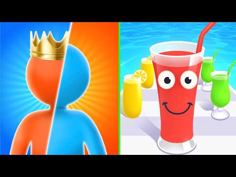 Giant Rush Vs Juice Run◼️◼️Walkthrough Android iOS Gameplay HER43