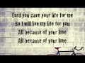 Phil Wickham - Because of Your Love - (with lyrics)