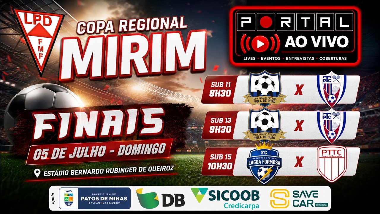 FINAIS DO CAMPEONATO REGIONAL MIRIM LPD - SUB 11 - 13 E 15