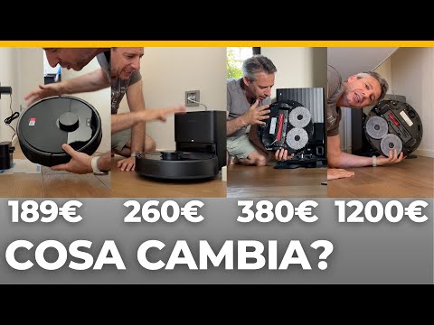 ROBOT LAVAPAVIMENTI da 189 a 1200€ COSA CAMBIA? QUALE SCEGLIERE? I MIGLIORI ROBOROCK.