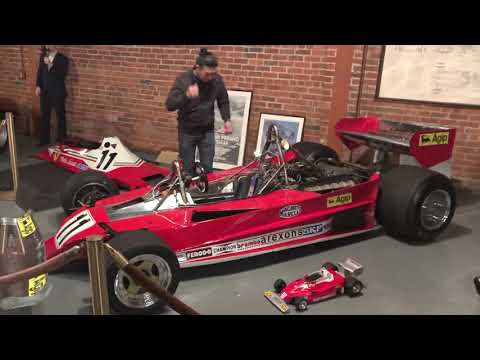 1977 Ferrari 312 T2 F1 engine start!