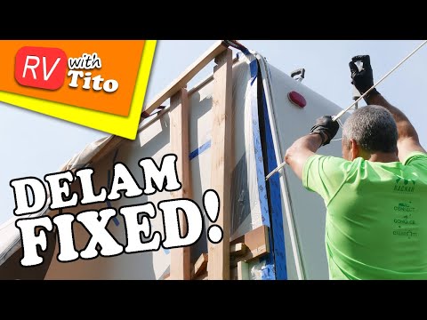 RV Delamination Repair Tips // How To