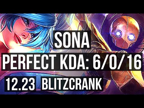 SONA & Caitlyn vs BLITZCRANK & Draven (SUP) | 6/0/16, 1200+ games | EUW Grandmaster | 12.23