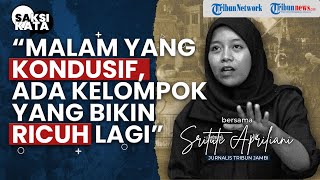 Suasana Memanas! Demo di Jambi Kedatangan Kelompok Tertentu Sebelum Malam Ricuh