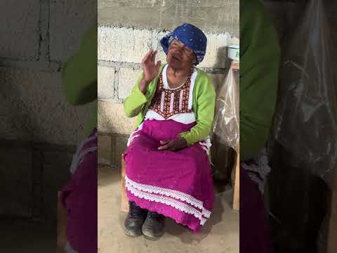 Indigenous Mixteco Language being spoken by my great aunt.  #mexico #travel #indigenous