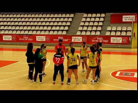 Liga Ouro Juvenil fem UB Lavadores Vigo - Hierros Varela Urbieta Xiria