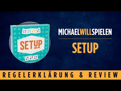 SETUP – Regelerklärung und Review – MICHAEL WILL SPIELEN